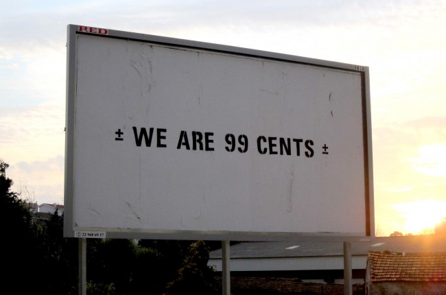 We are 99 cents