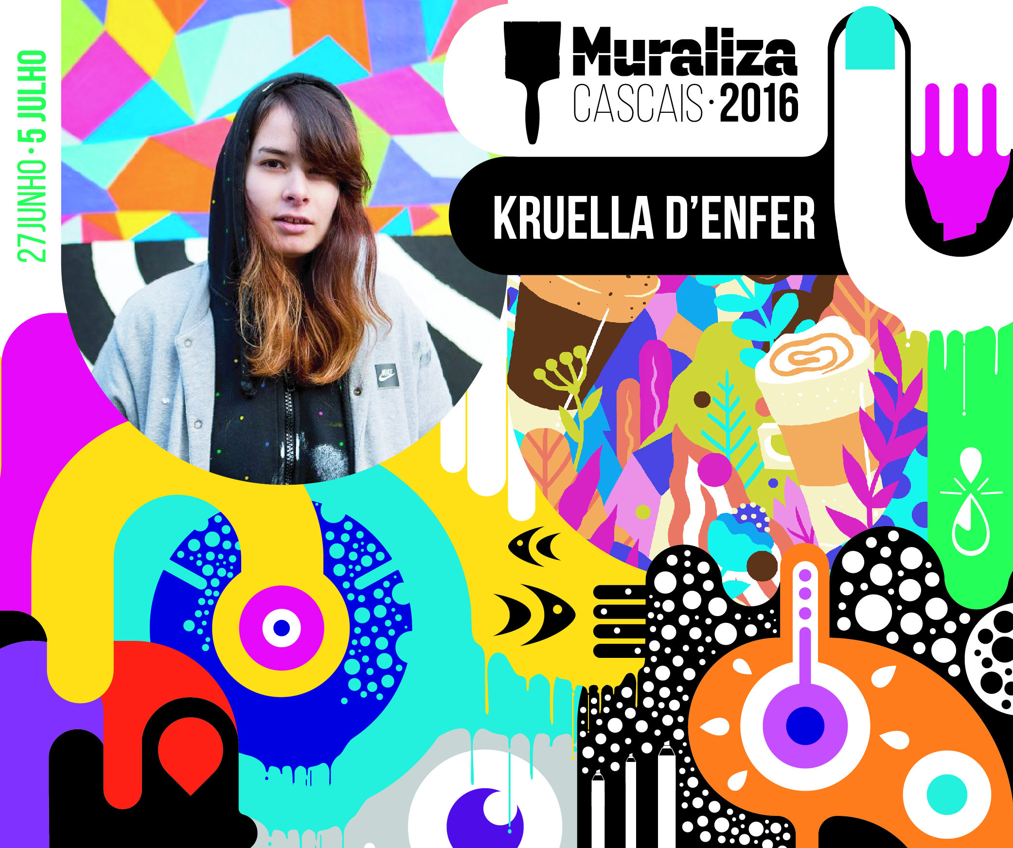 MURALIZA 2016 - 06 _ Kruella dEnfer